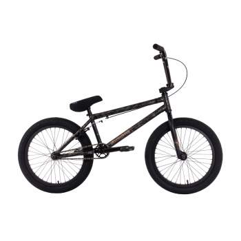 Велосипед BMX Tech Team Grasshopper 2024 20"х20,8" черный